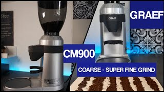 How to GRAEF CM900 calibrate for perfect espresso coffeegrinder baristaskills [upl. by Randolph497]