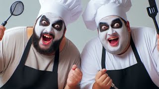 Council Estate Cooking Halloween Special comedy Halloween Cooking [upl. by Esydnac]