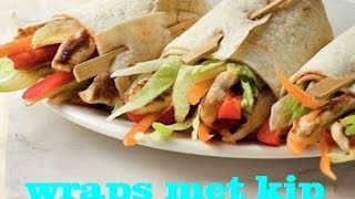 lactosevrije wraps met kip  Lekkersmikkelennn [upl. by Geminius]