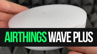 Airthings Wave Plus Smart Indoor Air Quality Monitor with Radon Detection Unboxing [upl. by Radek233]