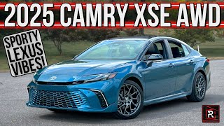 The 2025 Toyota Camry XSE AWD Is An AllWeather Hybrid Sedan With Sporty Vibes [upl. by Arten878]