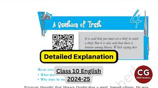 Master A Question of Trust Class 10 CBSE in One Shot [upl. by Tegdirb647]