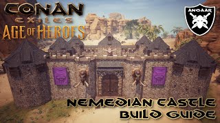 Conan Exiles  Build Guide  Nemedian Castle [upl. by Okiram]