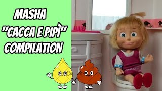 Masha compilation quotcacca e pipìquot [upl. by Emoreg]