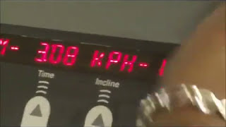 Usain bolt training on treadmil [upl. by Nwahsauq804]