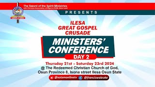 ILESHA ADVANCE MINISTERS SEMINAR AMS \\ DAY 02 [upl. by Leunamme]