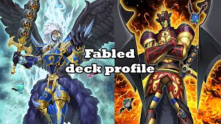 FABLED DECK PROFILEYugioh TCG [upl. by Maddeu]