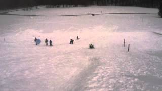 Old people sledding correctionalmost 70 years old not 60 [upl. by Weaks]