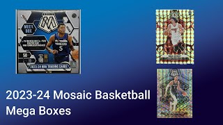 202324 Mosaic Basketball Mega Box [upl. by Leamaj]