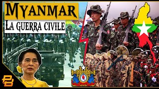 Live 266 ⁍ Myanmar Birmania  Una storia travagliata sfociata in guerra civile [upl. by Anivlis]