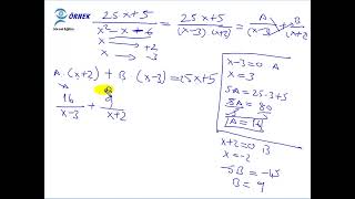 Kısmi integral alma yöntemleri bölüm 3 Basit kesirlere ayırma  Matematik Dersleri [upl. by Dougald984]