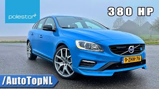 380HP Volvo V60 Polestar T6  REVIEW on AUTOBAHN by AutoTopNL [upl. by Jobe]