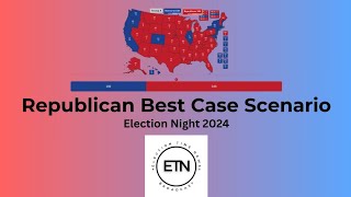 Republican Best Case Scenario  American Presidential 2024 [upl. by Nylle]