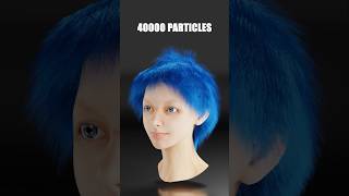 Blender Hair  Lets keep going Up blender 3D hairsimulation animation [upl. by Sirahs]