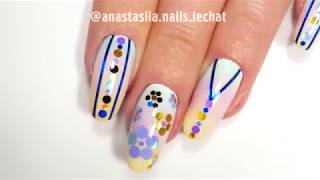 Sponge Painting Nail Tutorial [upl. by Ardeed]