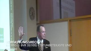 Vortrag Ferdinand von Schirachs quotTerrorquot Eine straf und verfassungsrechtliche Belastungsprobe Zus [upl. by Gahl]