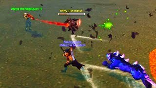 Prot War vs Northshire Hunter  WoW [upl. by Inman899]