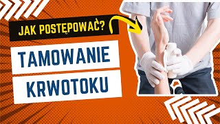 Tamowanie krwotoku pierwsza pomoc🚨 krwotok [upl. by Salesin]