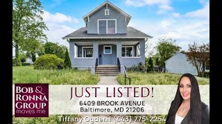 Just Listed 6409 Brook Avenue Baltimore MD 21206 [upl. by Rayner]