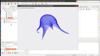 Java 3D physics from scratch  Verlet Integration 3D test 3  Simple cloth simulation [upl. by Danni]