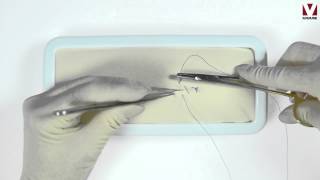 Suture techniques Simple Continuous [upl. by Corabelle]