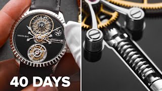 Shocking 1000 Hours Power Reserve Incredible NEW Tourbillon Mechanical Watch [upl. by Aicila]