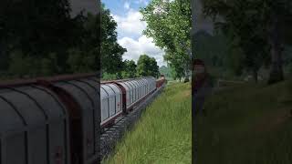 Transport Fever 2 Cargo Train Stock Footage transportfever2 [upl. by Gruber]