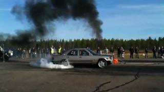 Mercedes diesel burnout [upl. by Aliak]