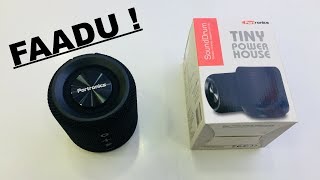 SoundDrum Bluetooth Speaker Portronics POR871 [upl. by Ahseetal]