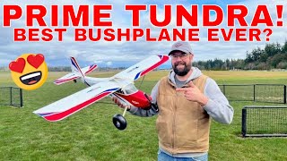 MAIDEN FLIGHT AMAZING NEW Durafly Prime Tundra PT1200 STOL BEST TRAINER PRO BUSHPLANE EVER [upl. by Nerin]