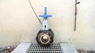 Uni Directional Knife Gate Valve  Sewer [upl. by Anavrin]