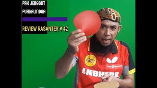 Review of Rasanter V42 Karet pengganti Tenergy dan jauh lebih murah [upl. by Sibylle]