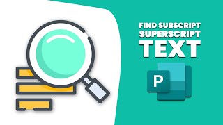 How to find Subscript and superscript text in publisher [upl. by Miksen843]