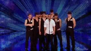 French stuntmen Cascade  Britains Got Talent 2012 Auditions [upl. by Micki]