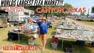 IS EVERYTHING REALLY BIGGER IN TEXAS  First Monday Trade Days  Canton Texas  Thrift For Resale [upl. by Cosenza323]