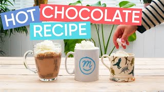 The Best Hot Chocolate Recipe Made With a Special Ingredient  Channel Mum [upl. by Judy]