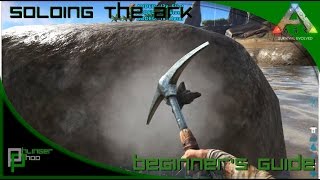 Soloing the Ark S4E4 Beginners Guide Finding MetalMetal Tools Ichthyornis Taming [upl. by Mcnalley233]