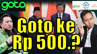 saham GOTO hari ini TERBONGKAR apakah GOTO BAKAL KE 500  GINI TRIKNYA sahamgoto GOTO [upl. by Nananne]