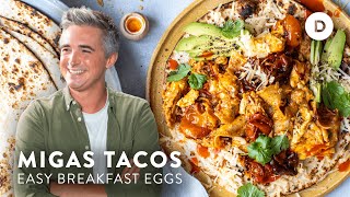 EASY Migas Breakfast Tacos [upl. by Pacheco136]