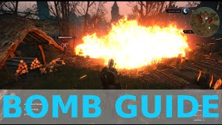 Witcher 3 bombs guide [upl. by Edyth]