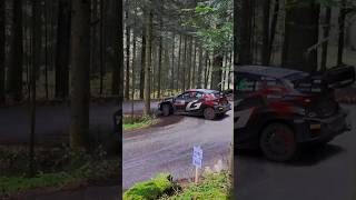 Sebastien Ogier fast hairpin👏🏻💯🔥 cer rallye rally rallycar wrc wrcrally wrcrallye car [upl. by Naesed]