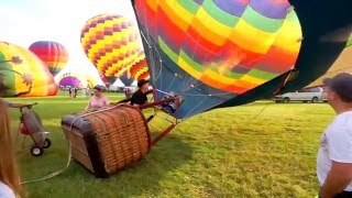 Hot Air Balloon  Preparation Take Off and Flight How Do Hot Air Balloons Work Balloon Fest [upl. by Aliehc]