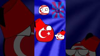 Yataktan İnerken Paraşüt Açıyormusun🤣 CrKorayEditsYT1923 countryballs shorts [upl. by Arekahs]