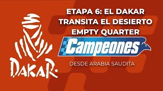 DAKAR 2024  ETAPA 6 DESDE ARABIA SAUDITA  Campeones 110124 [upl. by Imuyam]