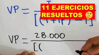 INTERES COMPUESTO ejercicios resueltos [upl. by Osanna214]