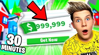 💰🤑 How to get RICH in 30 minutes 🤑💰Adopt me Roblox Prezley [upl. by Anilet942]