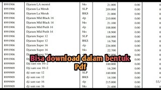 Daftar lengkap harga barang di toko sembako ade brata juni 2020 [upl. by Onivla]