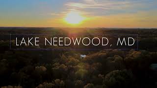 4K Drone Footage Lake Needwood Maryland [upl. by Anehsak]