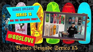 Are the Rumours True Powell Peralta Bones Brigade Series 15 Reissue Skateboard Decks oldschool [upl. by Edieh247]