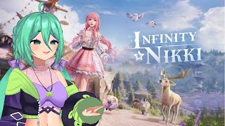 【VOD】open world but make it ✨FASHION✨  Infinity Nikki First Playthrough [upl. by Enyrhtak]